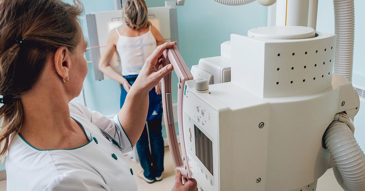 mamografia com epis à biossegurança na radiologia